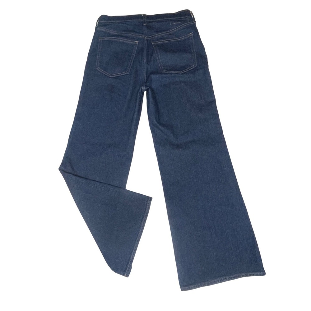 J. Crew High Rise Semi Stretch Denim Trouser Flare Leg Jeans Women's 27
